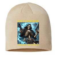 Cringe Hard Skeleton Meme Funny Foreskin Sustainable Beanie