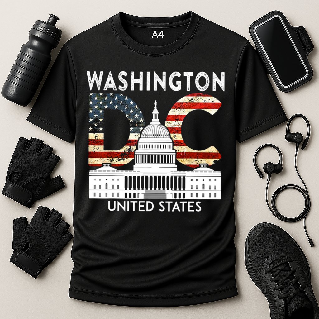 Capitol Hill Souvenir Gift Washington DC Performance Shirt