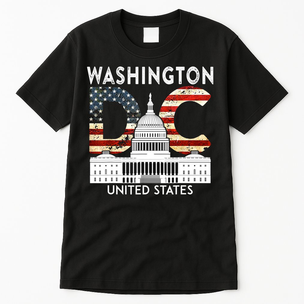 Capitol Hill Souvenir Gift Washington DC Tall T-Shirt