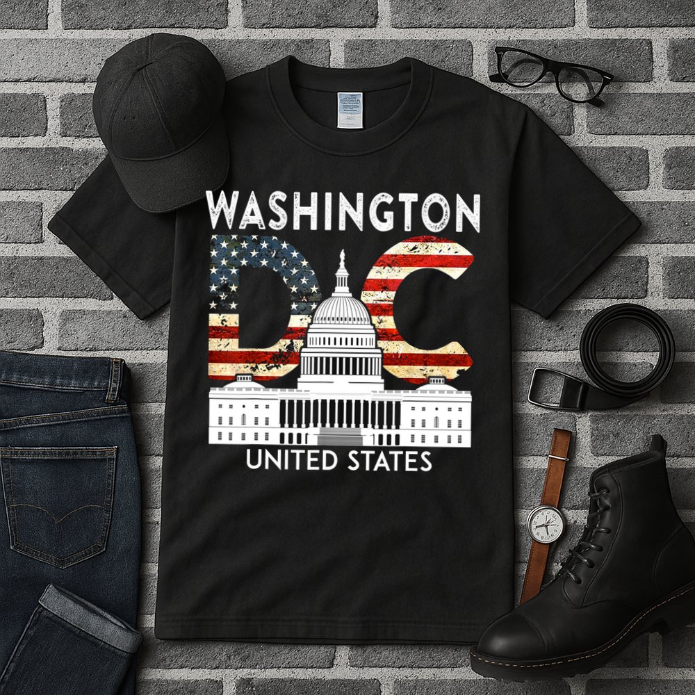 Capitol Hill Souvenir Gift Washington DC Tall T-Shirt