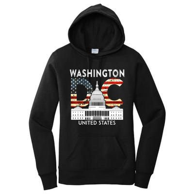 Capitol Hill Souvenir Gift Washington DC Women's Pullover Hoodie