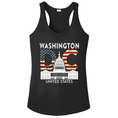 Capitol Hill Souvenir Gift Washington DC Ladies PosiCharge Competitor Racerback Tank