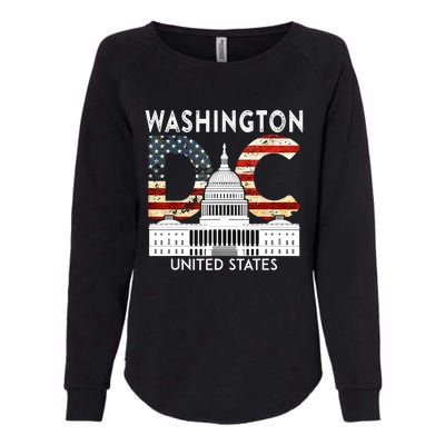 Capitol Hill Souvenir Gift Washington DC Womens California Wash Sweatshirt