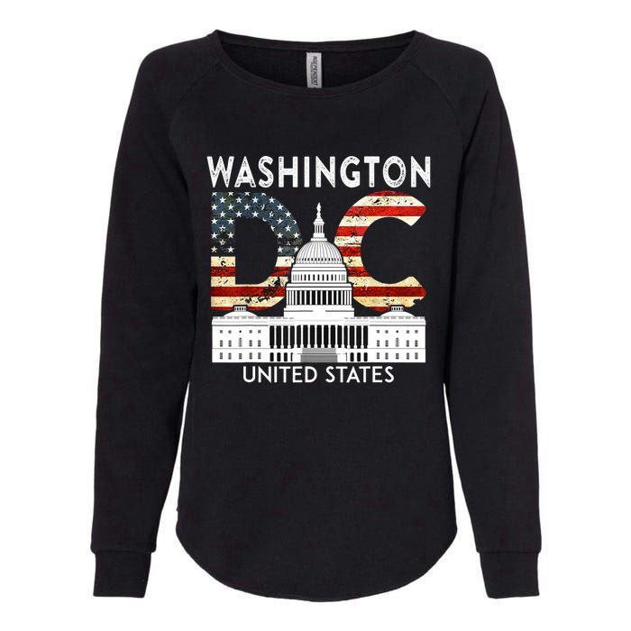 Capitol Hill Souvenir Gift Washington DC Womens California Wash Sweatshirt