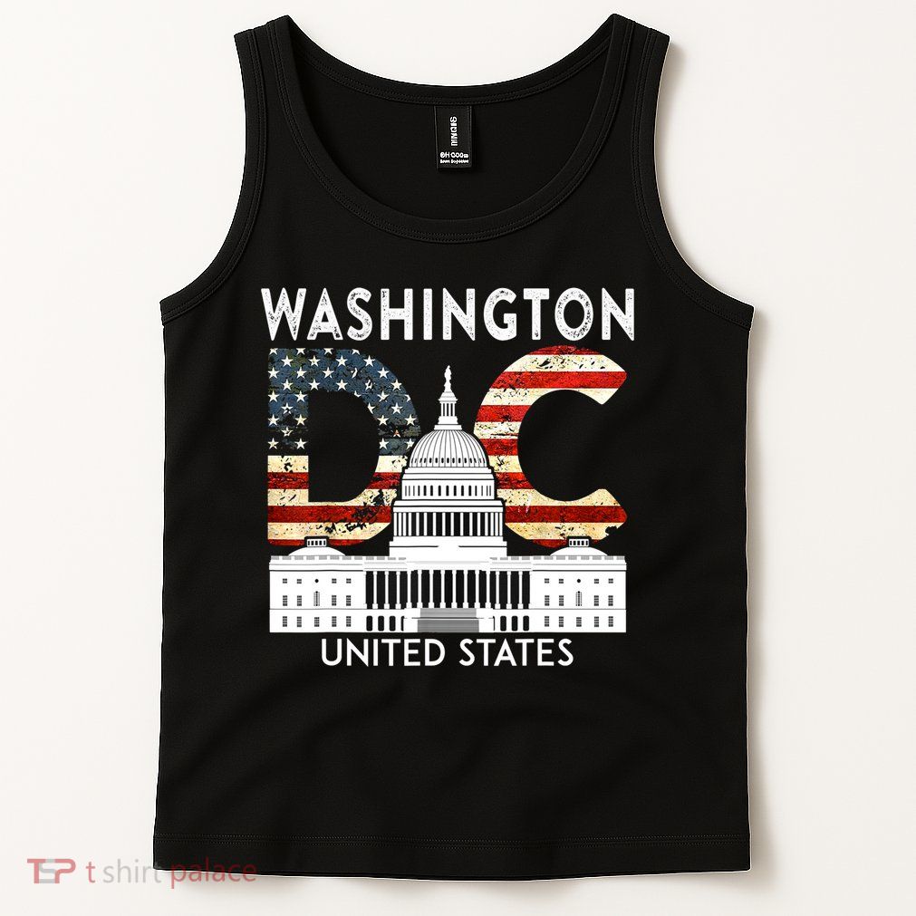 Capitol Hill Souvenir Gift Washington DC Tank Top