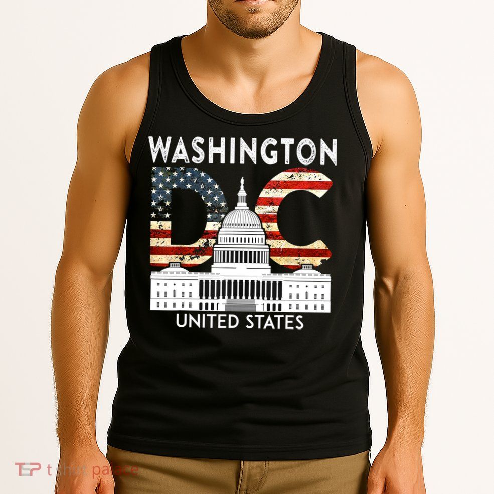 Capitol Hill Souvenir Gift Washington DC Tank Top
