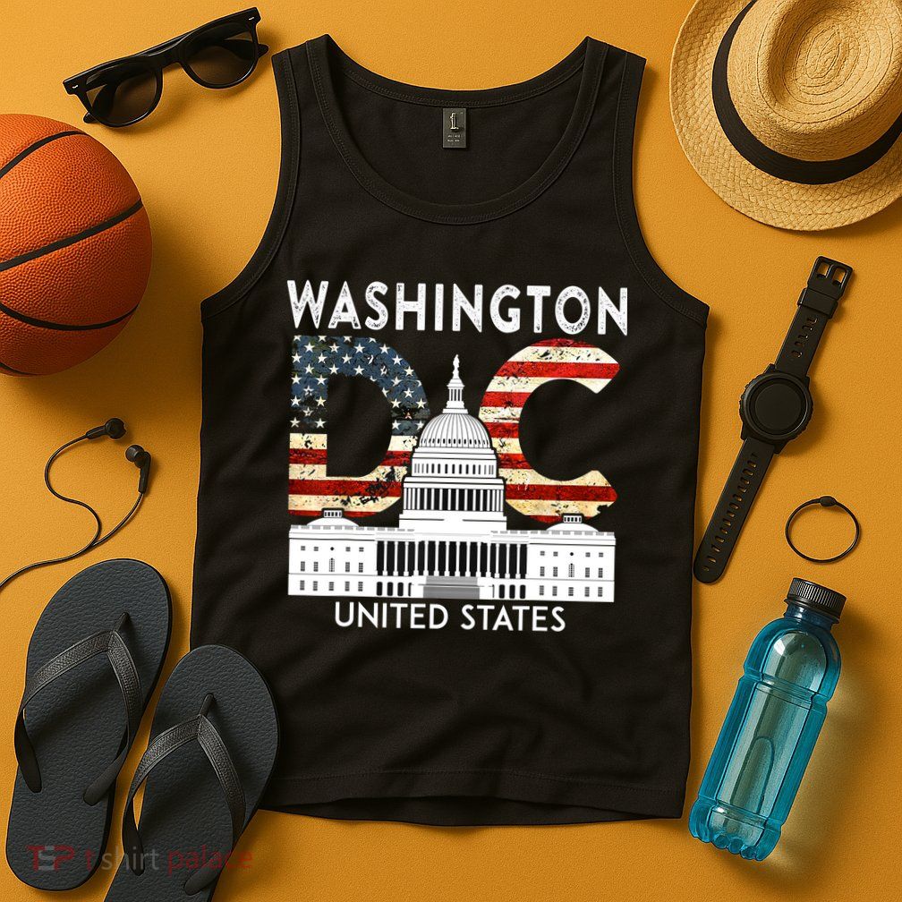 Capitol Hill Souvenir Gift Washington DC Tank Top