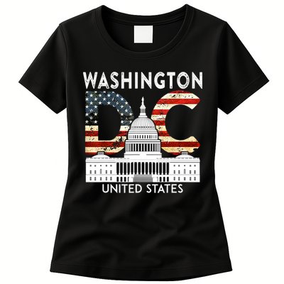 Capitol Hill Souvenir Gift Washington DC Womens T-Shirt