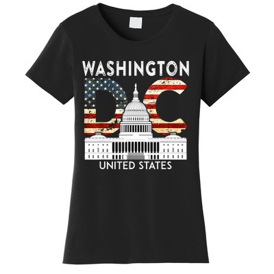 Capitol Hill Souvenir Gift Washington DC Women's T-Shirt