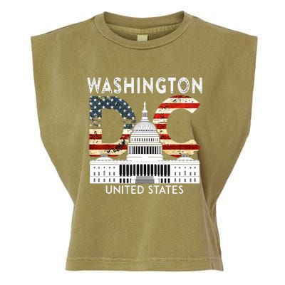 Capitol Hill Souvenir Gift Washington DC Garment-Dyed Women's Muscle Tee