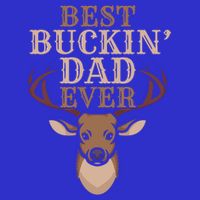 Cool Hunting Saying Deer Hunter I Best Buckin Dad Ever Gift 16 in Basic Backpack
