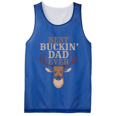 Cool Hunting Saying Deer Hunter I Best Buckin Dad Ever Gift Mesh Reversible Basketball Jersey Tank