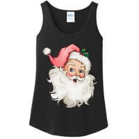 Christmas Holiday Santa Claus Funny Cute Ladies Essential Tank