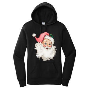 Christmas Holiday Santa Claus Funny Cute Women's Pullover Hoodie