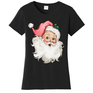 Christmas Holiday Santa Claus Funny Cute Women's T-Shirt