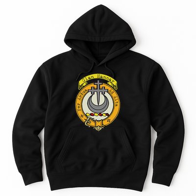 Clan Hannay Scottish Crest Hoodie