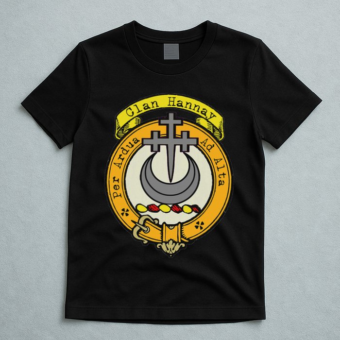 Clan Hannay Scottish Crest T-Shirt