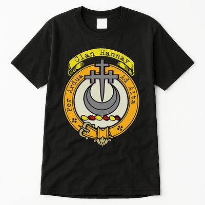 Clan Hannay Scottish Crest Tall T-Shirt