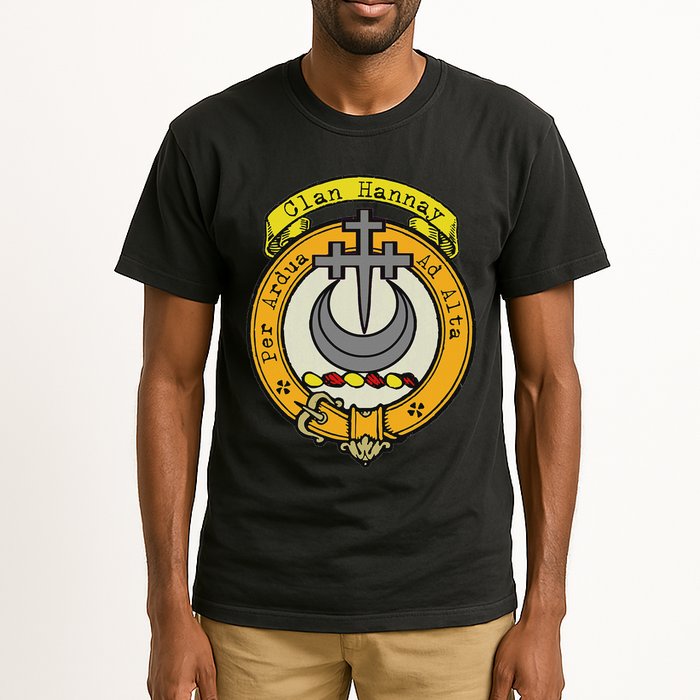 Clan Hannay Scottish Crest Tall T-Shirt