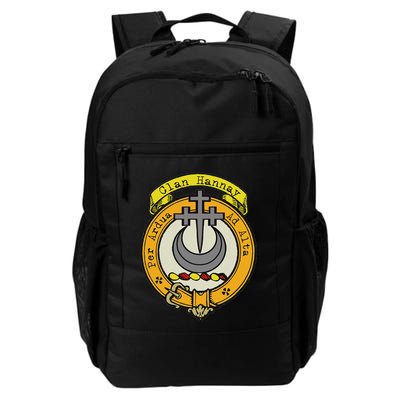 Clan Hannay Scottish Crest Backpack