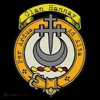 Clan Hannay Scottish Crest Button