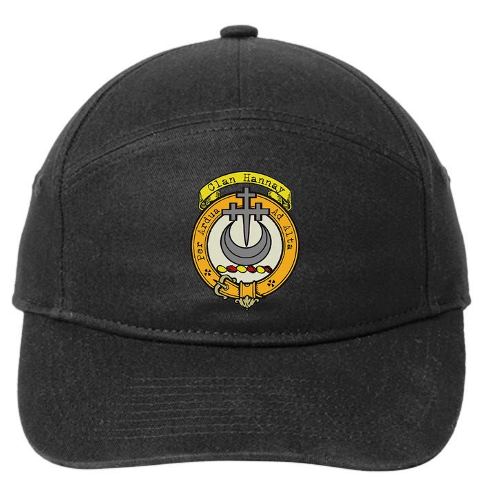 Clan Hannay Scottish Crest 7-Panel Snapback Hat