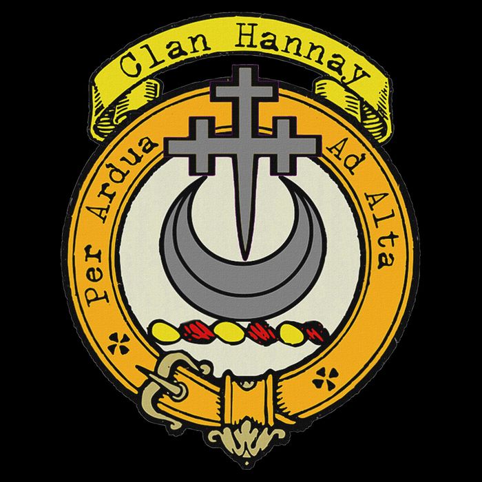 Clan Hannay Scottish Crest 7-Panel Snapback Hat