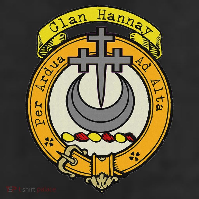 Clan Hannay Scottish Crest 11oz C Handle Ceramic Mug