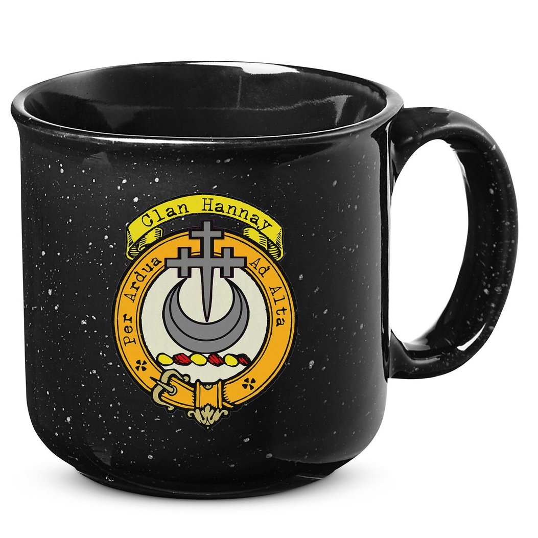 Clan Hannay Scottish Crest 15oz Campfire Ceramic Mug