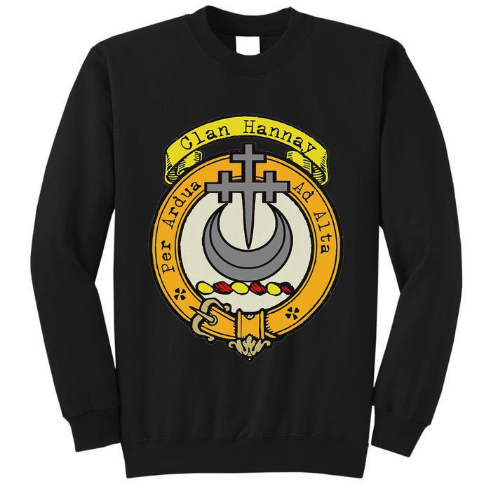 Clan Hannay Scottish Crest Tall Sweatshirt