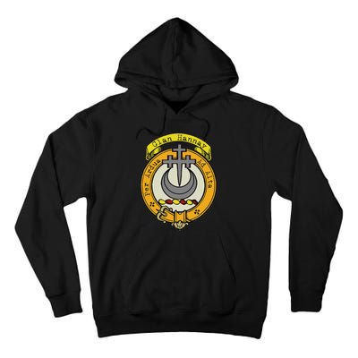 Clan Hannay Scottish Crest Tall Hoodie