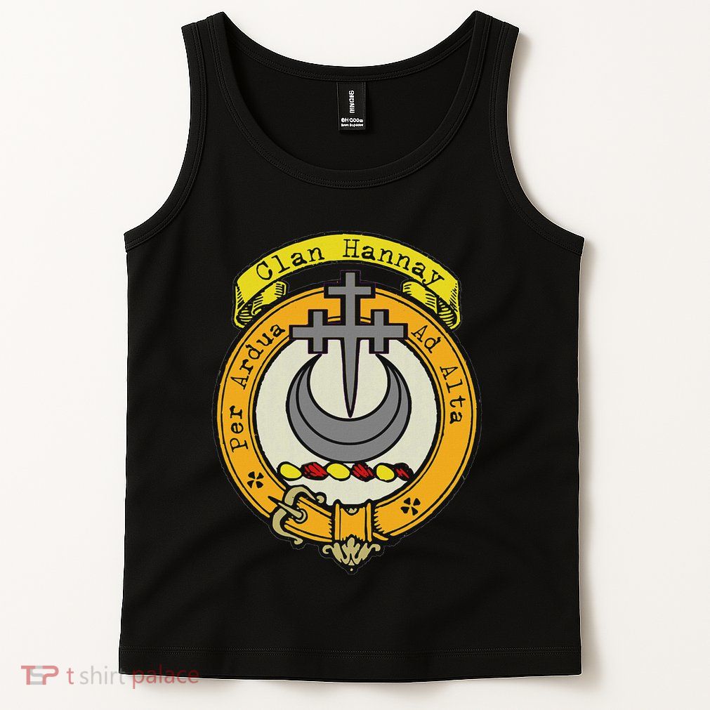 Clan Hannay Scottish Crest Tank Top