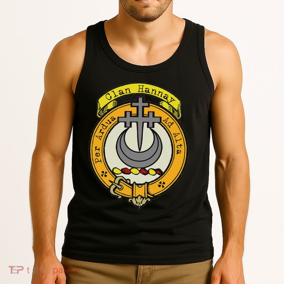 Clan Hannay Scottish Crest Tank Top
