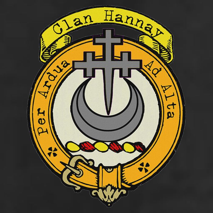 Clan Hannay Scottish Crest Golf Towel