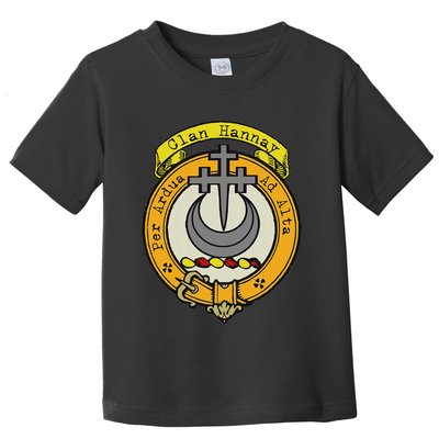 Clan Hannay Scottish Crest Toddler T-Shirt