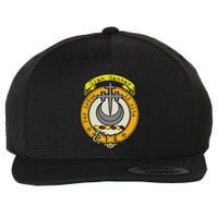 Clan Hannay Scottish Crest Wool Snapback Cap