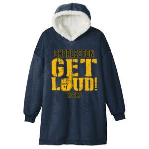 Charleston High School Get Loud Tigers Hooded Wearable Blanket