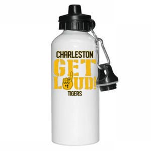 Charleston High School Get Loud Tigers Aluminum Water Bottle