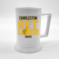 Charleston High School Get Loud Tigers Beer Stein