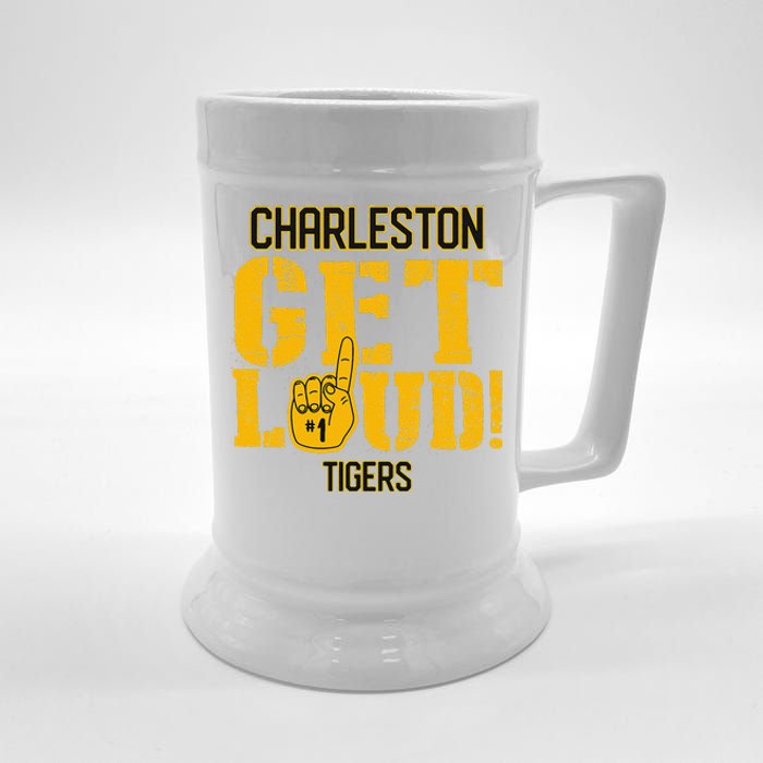 Charleston High School Get Loud Tigers Beer Stein