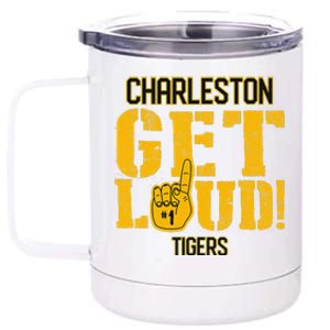 Charleston High School Get Loud Tigers 12 oz Stainless Steel Tumbler Cup