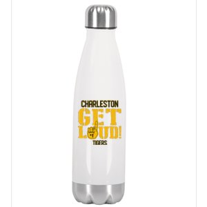 Charleston High School Get Loud Tigers Stainless Steel Insulated Water Bottle