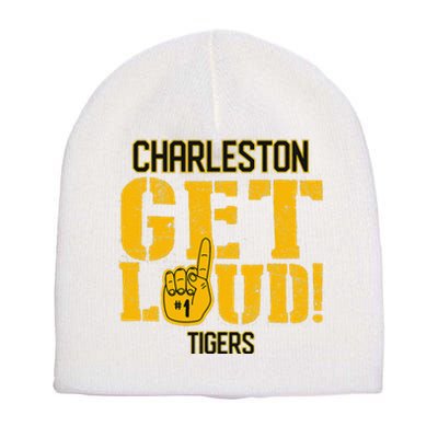 Charleston High School Get Loud Tigers Short Acrylic Beanie