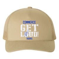 Commerce High School Get Loud Tigers Yupoong Adult 5-Panel Trucker Hat