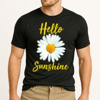Cute Hello Sunshine Heart Daisy Flower Cooling Performance Crew T-Shirt