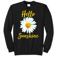 Cute Hello Sunshine Heart Daisy Flower Sweatshirt