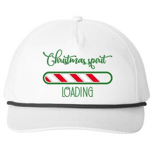 Christmas Holidays Spirit Loading Joy Cute Gift Snapback Five-Panel Rope Hat