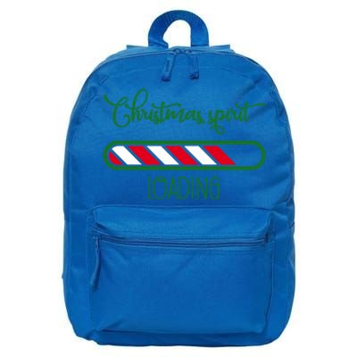 Christmas Holidays Spirit Loading Joy Cute Gift 16 in Basic Backpack