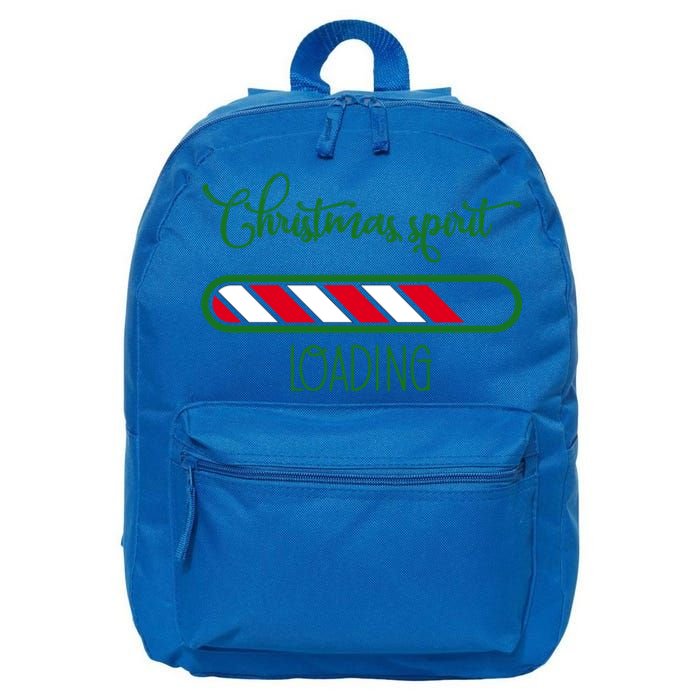 Christmas Holidays Spirit Loading Joy Cute Gift 16 in Basic Backpack