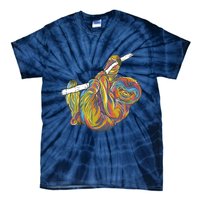 Colorful Hanging Sloth Tie-Dye T-Shirt